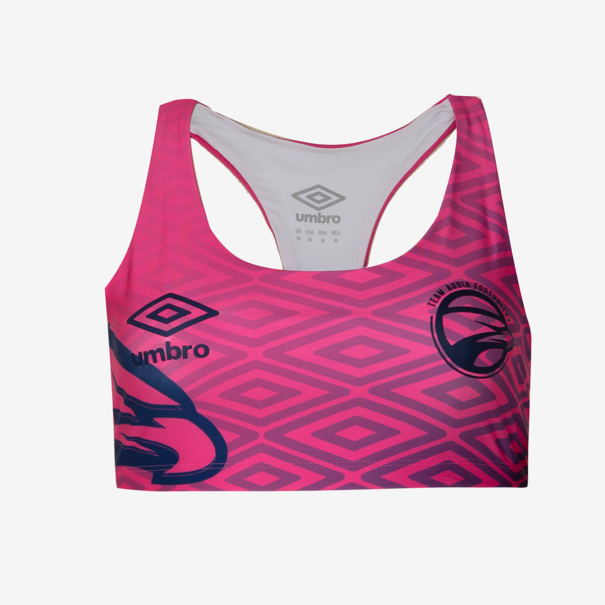 Top Feminino Umbro Ftvl Team Águia Stained