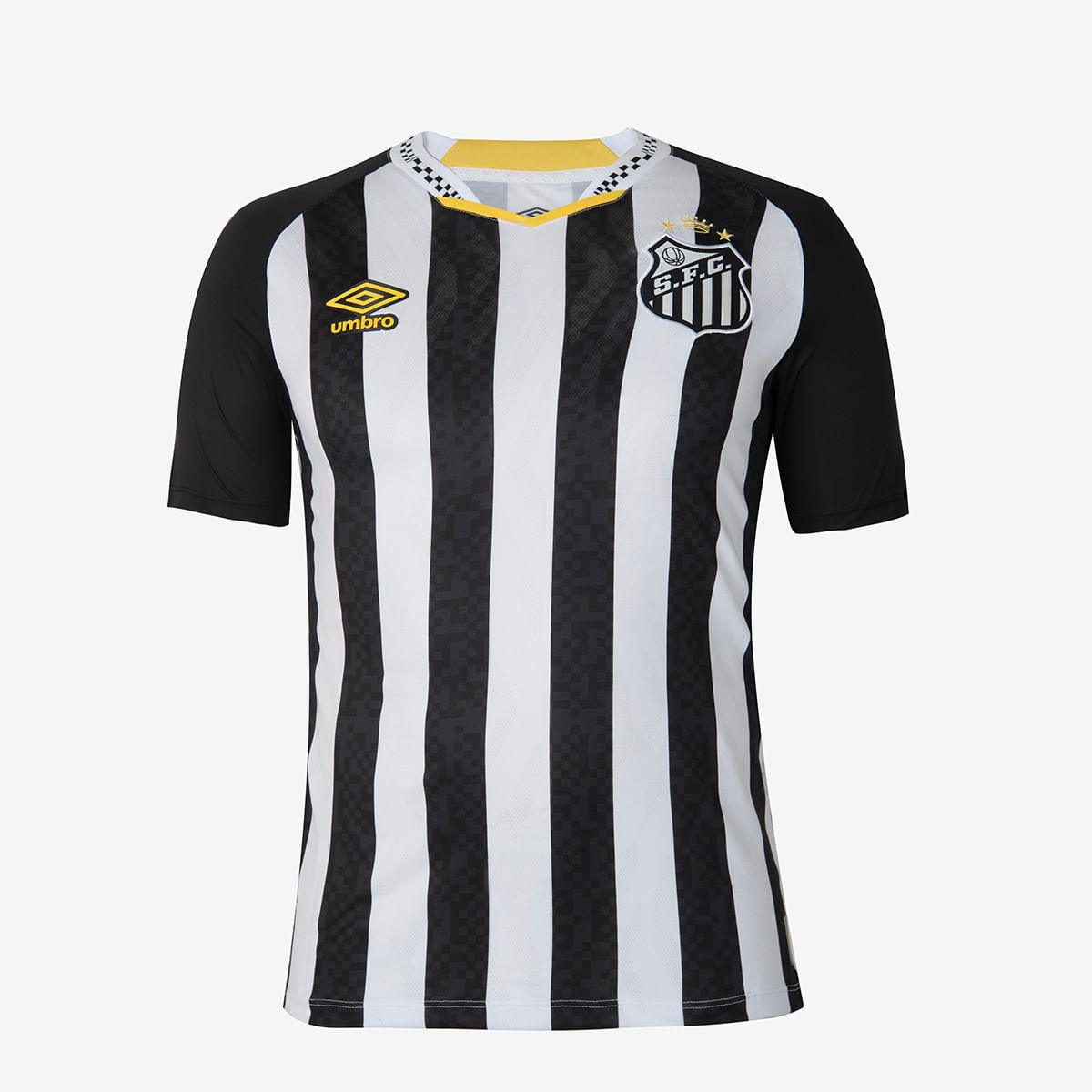 Camisa Masculina Umbro Santos Of.2 2025 (Torcedor) Nº10 C/Nome