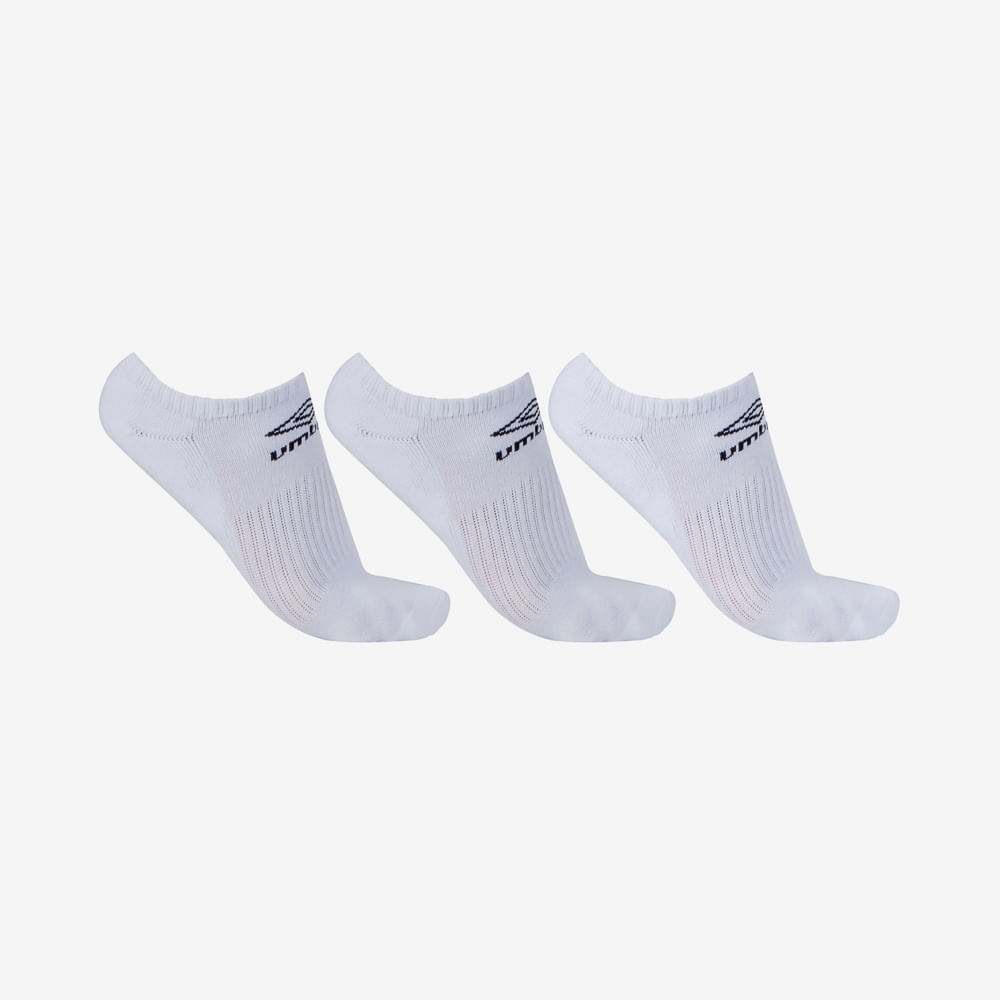 Meia Tripack Unisex Umbro Cano Curto