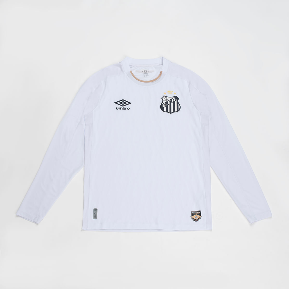 Camisa Ml Masculina Umbro Santos Home 2026 Torcedor
