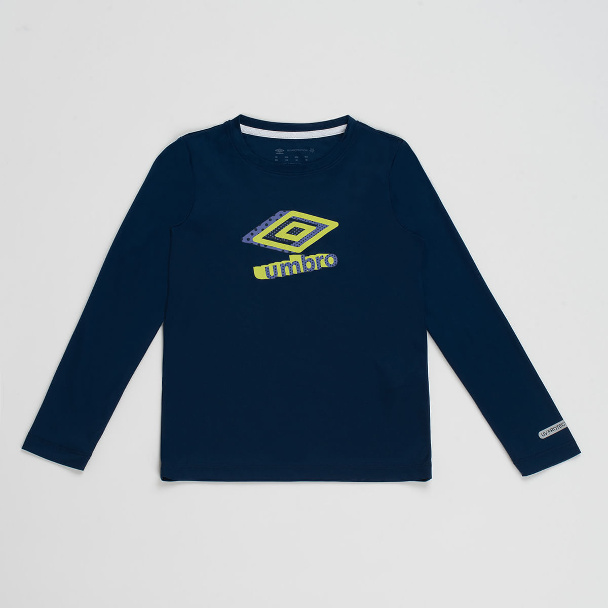 Camisa Ml Juvenil Umbro Basic Uv
