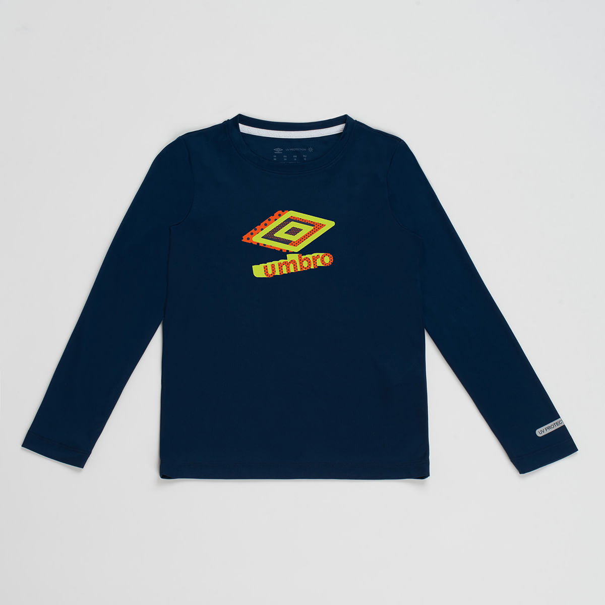Camisa Ml Juvenil Umbro Basic Uv
