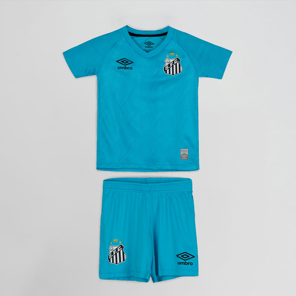 Kit Clube Infantil Umbro Santos Edição Especial 2025