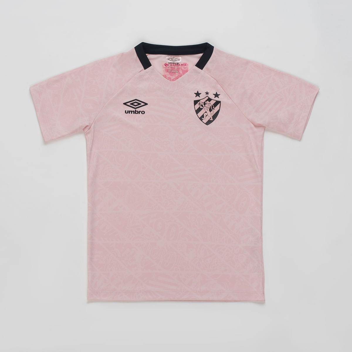 Camisa Juvenil Umbro Sport Outubro Rosa 2025